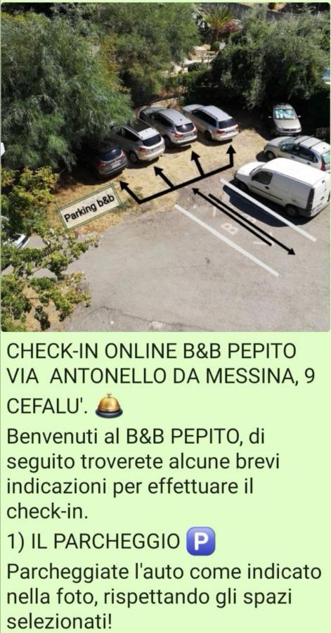 B&B Pepito Cefalù Zewnętrze zdjęcie